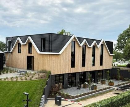 Ferienhaus / Chalet / Bungalow Am See, Holland, Niederlande, Lathum Buitenkant foto